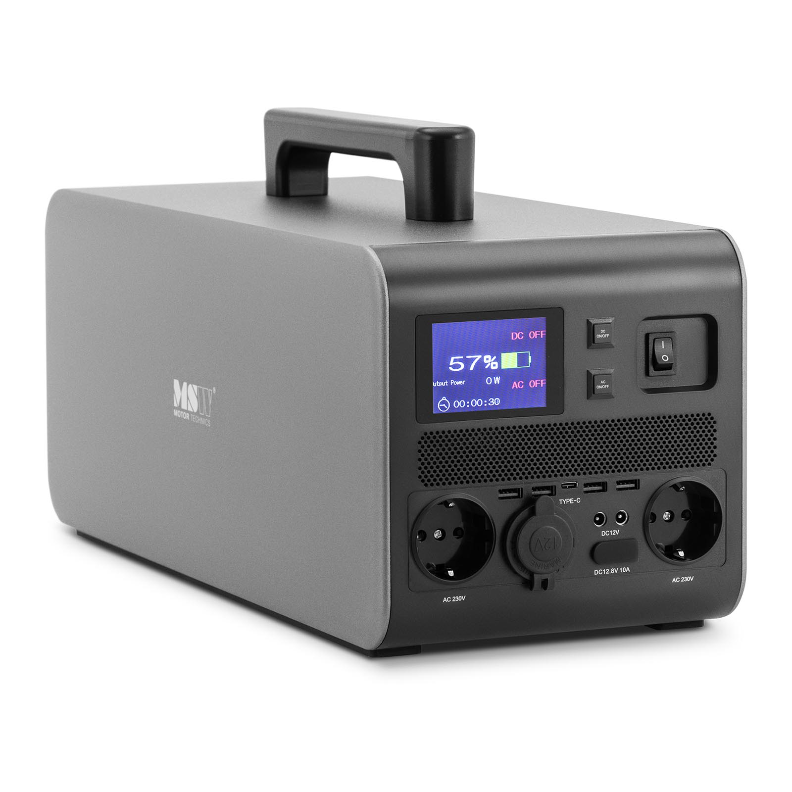 Centrale elettrica portatile - 1,5 kWh - Fino a 3 kW -  100 - 240 V - Con inverter
